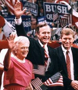 George Bush wurde am 20.01.1989 der 41.Pr�sident der USA