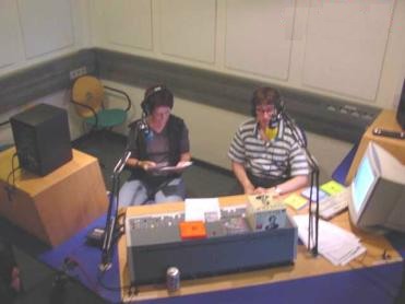 Bei der Arbeit: Wie eine Sendung entsteht...